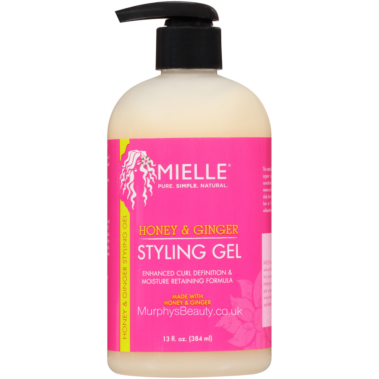 Mielle Honey & Ginger Styling Gel 384ml (13 OZ) Mejagron